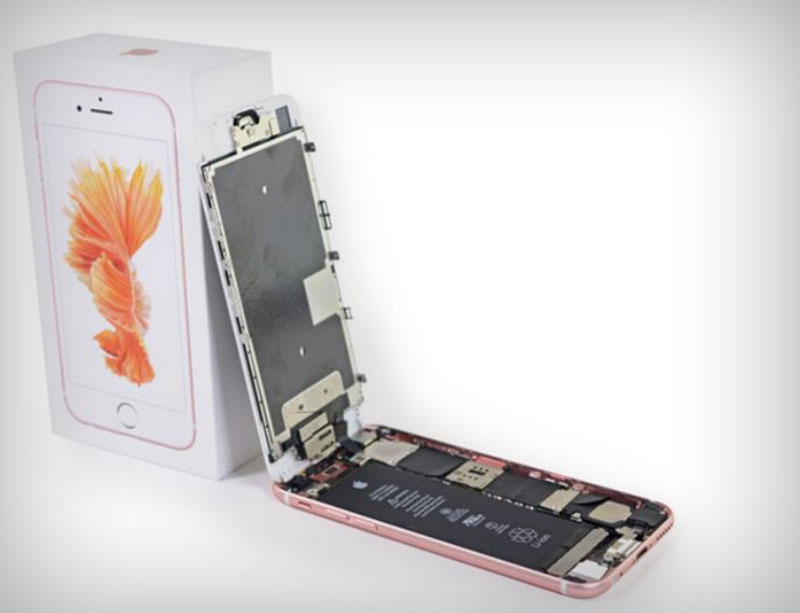 iPhone 6S batterij vervangen in stappen