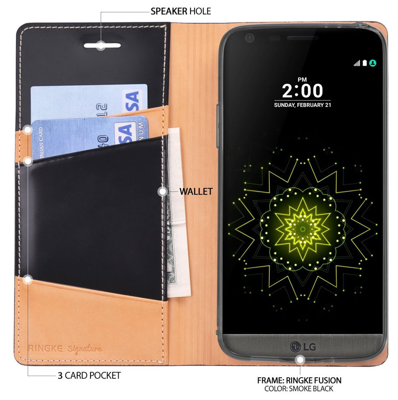 Specificaties Ringke Signature Flip beste LG G5 hoesje