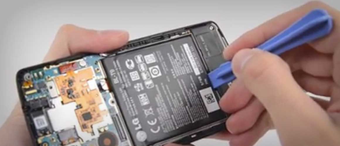 Nexus 5 batterij vervangen stap 6