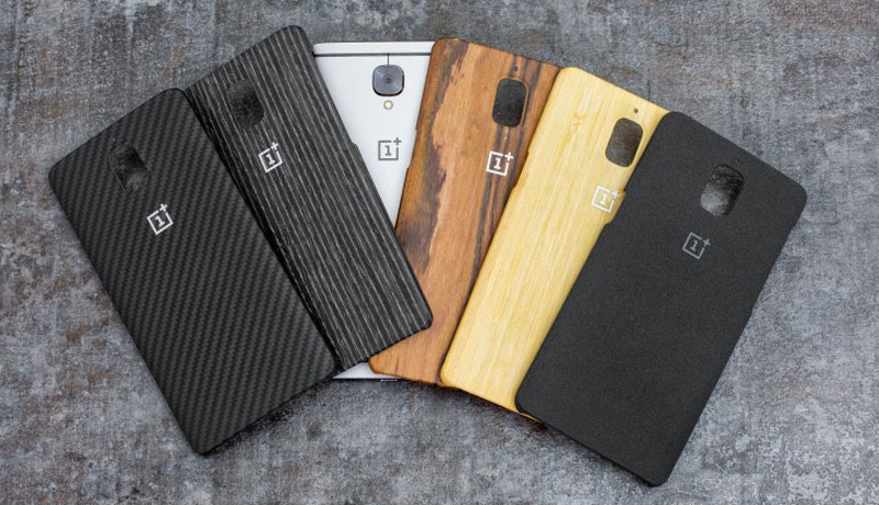 alle originele OnePlus 3 backcoverst