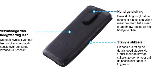 mobiparts smoke pouch zwart specs